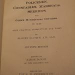 A Manual for Policemen, Constables