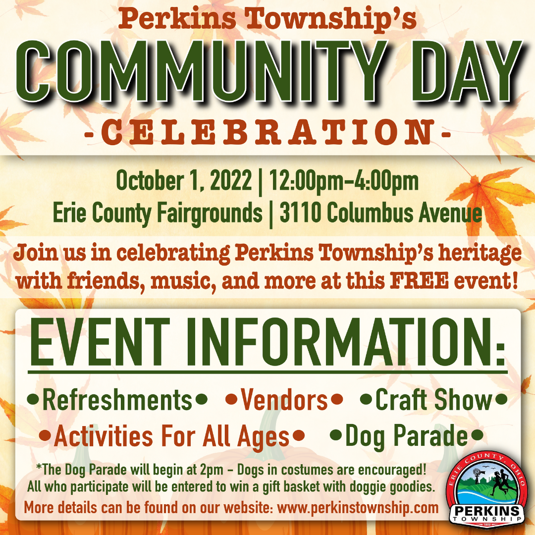 Community Day Vendors wanted Perkins Township
