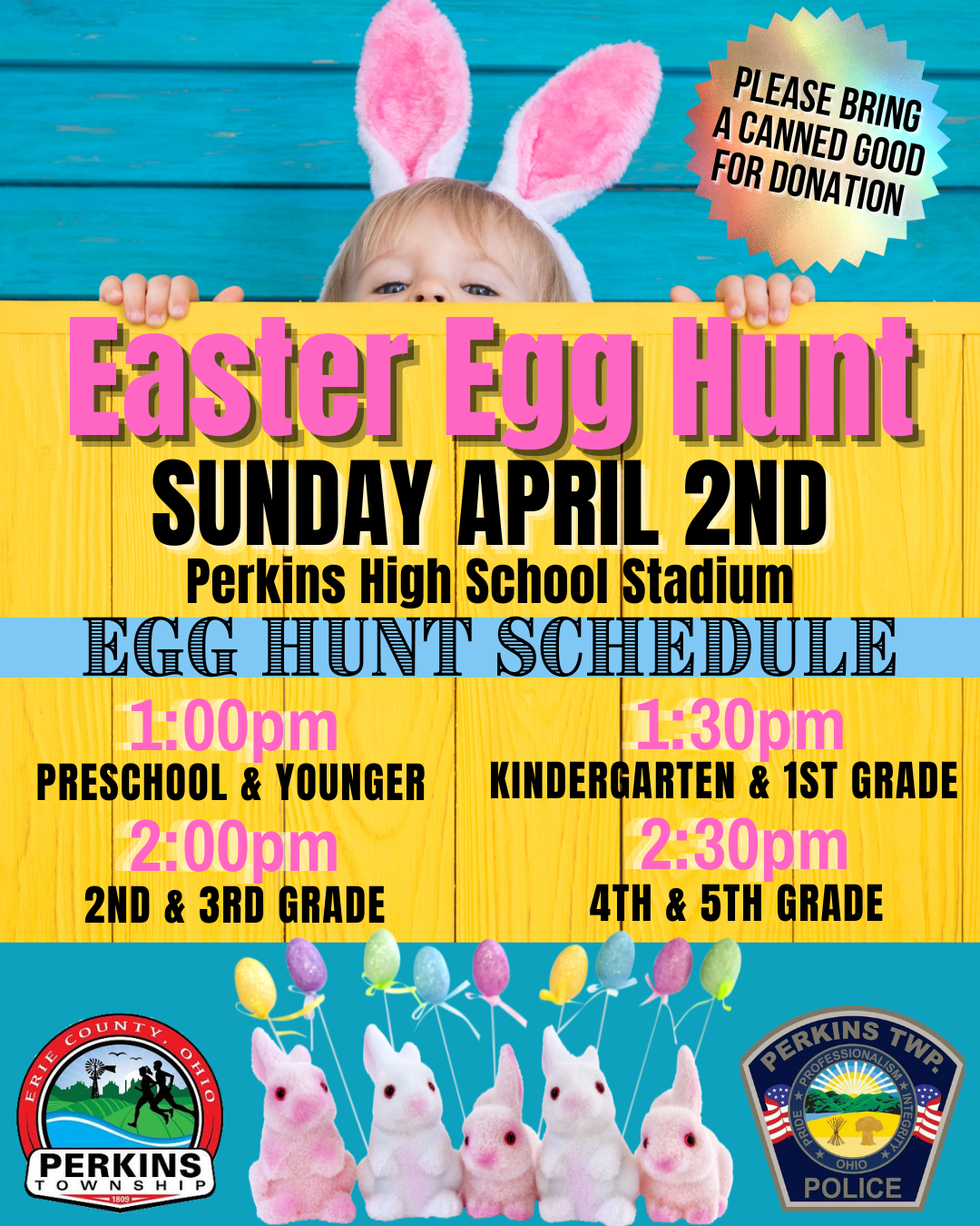 Easter Egg Hunt - Perkins Township