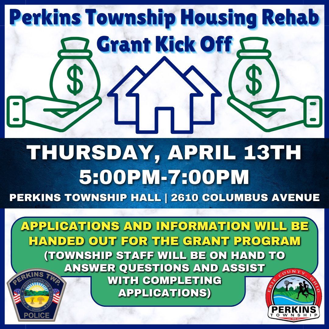 Housing Rehab Grant KickOff Meeting Perkins Township