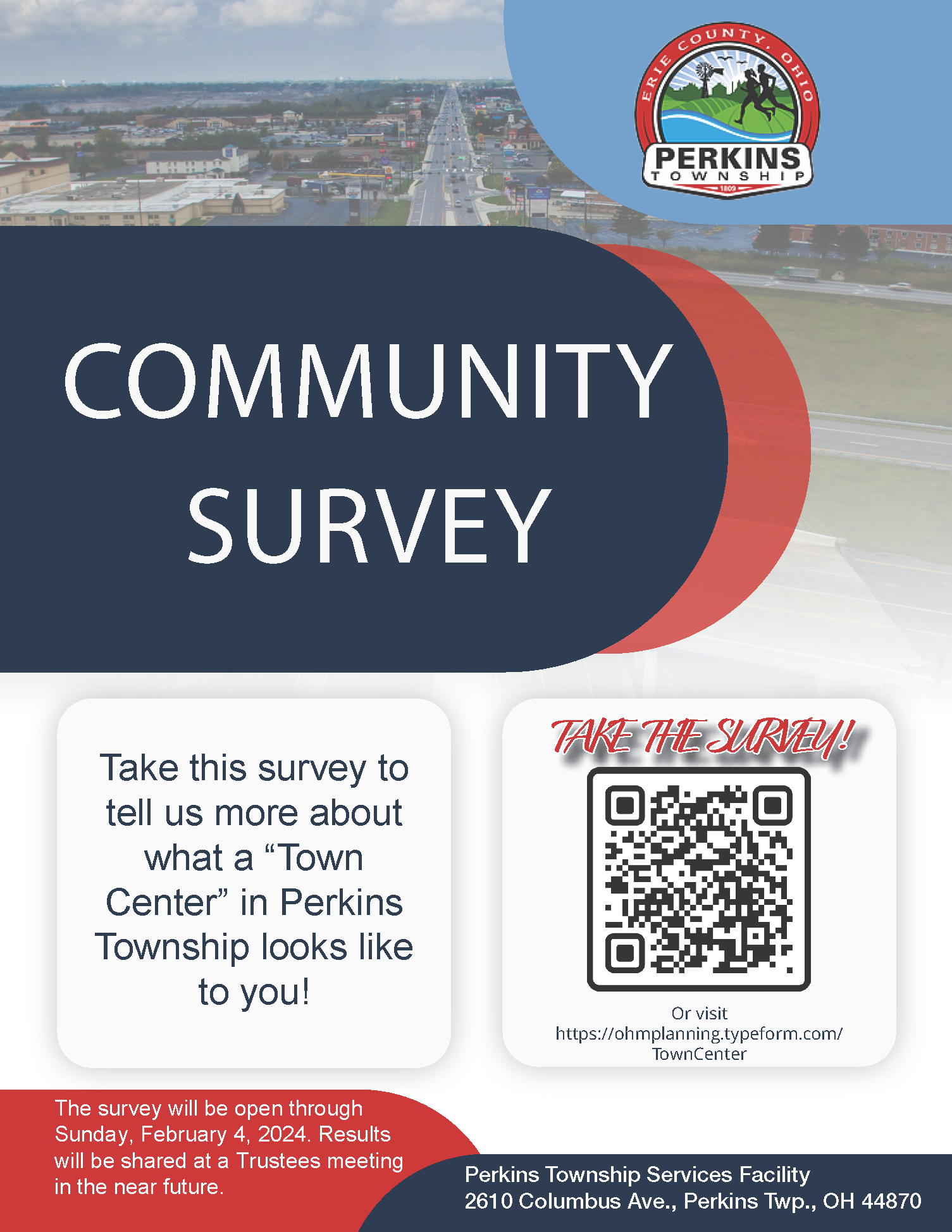 Town Center Survey & Open House Perkins Township